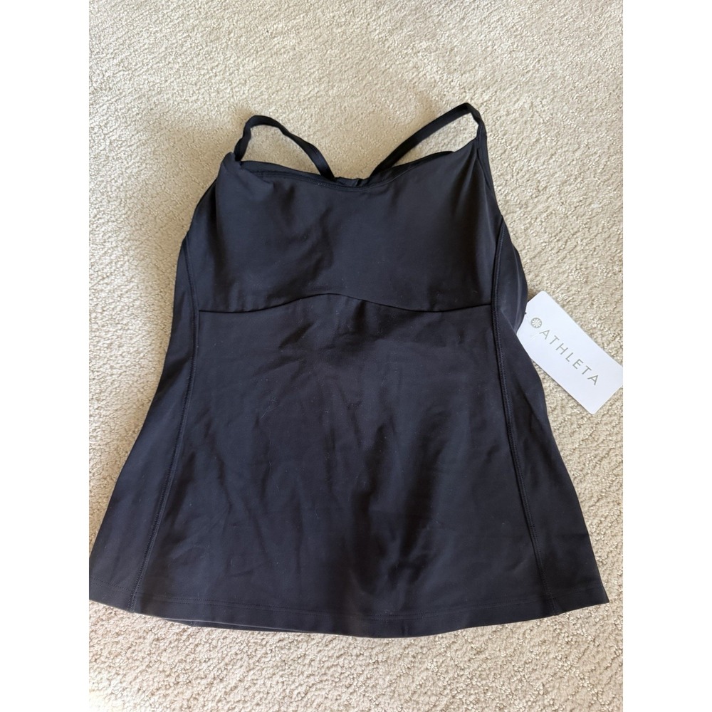 NWT Athleta Vital Built-In Bra Tank L Large Sport Casual Yoga Studio